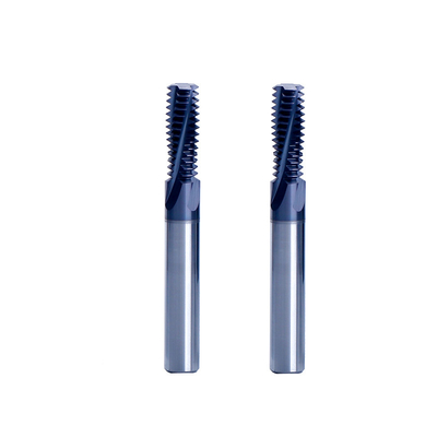 Meerdere tanden precieze draad frezen 12 mm eindfreesmachine met composietcoating