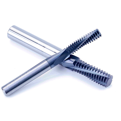 Meerdere tanden precieze draad frezen 12 mm eindfreesmachine met composietcoating