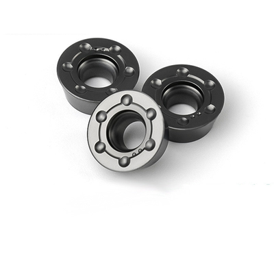 Hoogwaardige duurzame carbide-freesinbrengingen voor het met hoge snelheid frezen van niet-ferronhoudende metalen op CNC-draaienmachines