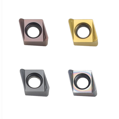 4NKT060308R Carbide Freesinserts Voor CNC-bewerking van Roestvrij Staal en Non-ferromaterialen