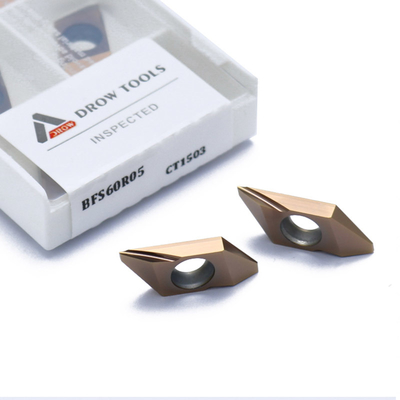 Aanpasbare TBP60R-carbide-draaiinzet voor precisie metaalbewerking