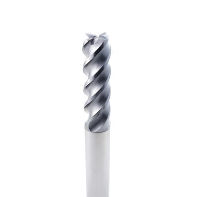 Carbide U-Channel End Mill 4 Flute AlCrN gecoat voor zacht staal