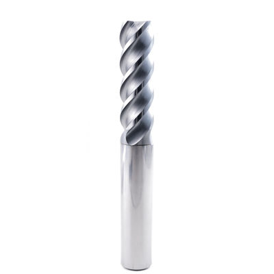 Carbide U-Channel End Mill 4 Flute AlCrN gecoat voor zacht staal
