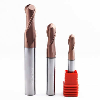 6 mm Carbide Ball Nose End Mill 2 Fluitten voor metaalverwerking