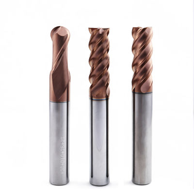 6 mm Carbide Ball Nose End Mill 2 Fluitten voor metaalverwerking