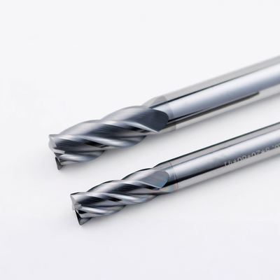 6 mm Carbide Hoek Radius Eind Molen 4 Fluitjes ALCRN Gecoat