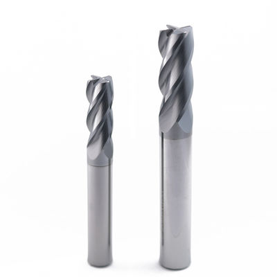 6 mm Carbide Hoek Radius Eind Molen 4 Fluitjes ALCRN Gecoat